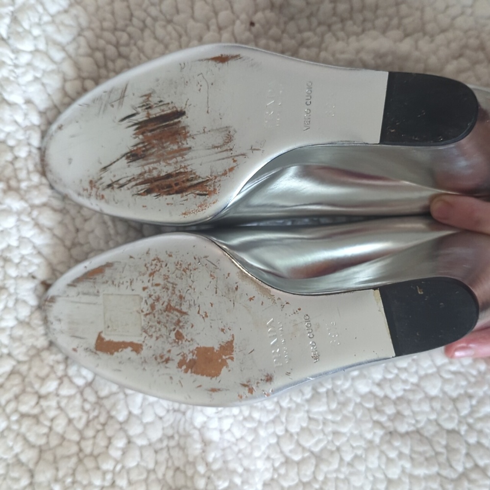 Prada silver wedges - Picture 6 of 7